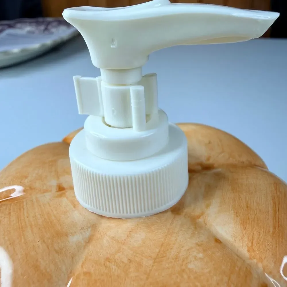 Ceramic Hamburger Soap Dispenser Novelty Burger Kitchen Sink Decor Y2K Foodie